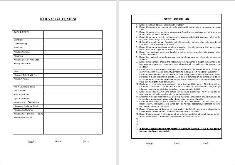 Yasal Sorumluluklar ve Hakların Sözleşmede Belirlenmesi